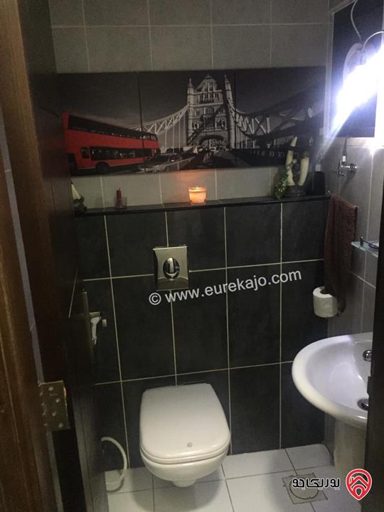  شقة شبه ارضية مساحة 170م داخلي و 110م خارجي للبيع في عمان - مرج الحمام