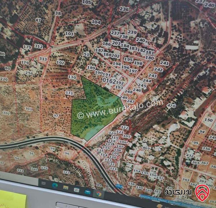 قطعة أرض مساحة 2 دونم للبيع في عمان - منطة ناعور العامريه