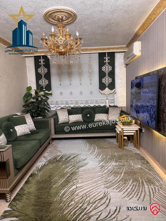 شـقة ممـيزة أرضية مساحة 129م داخلي و 49م خارجي للـبيـع في عمان - طبربور الخزنة