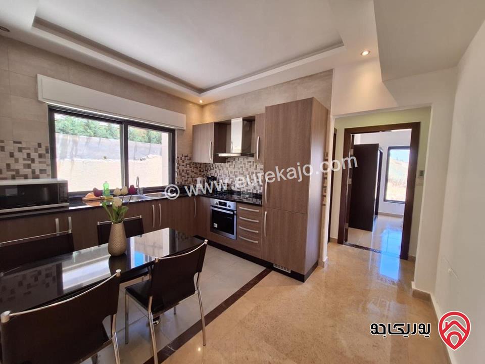 شقة مفروشة طابق أول مساحة 120م للايجار مفروشة في عمان - عبدون 