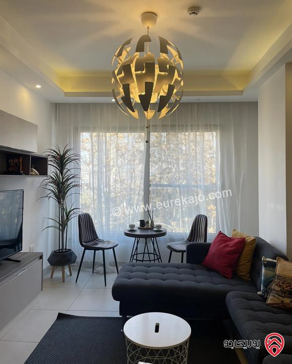 شقة مفروشة طابق ثاني مساحة 95م للايجار في عمان - عبدون