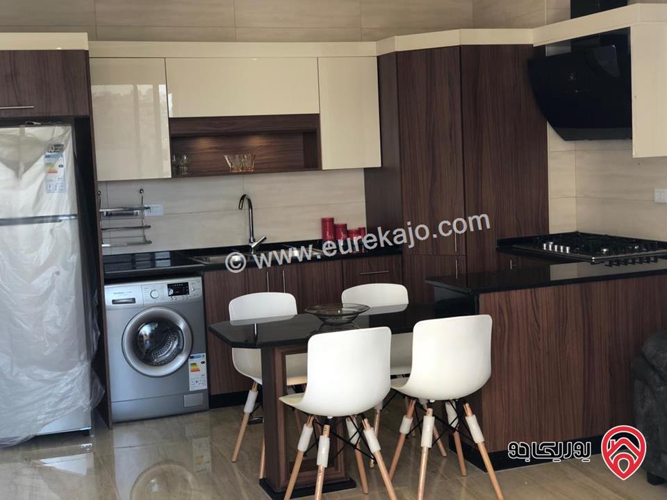 شقق مفروشة فاخرة للايجار في عمان - ام السماق مساحات 100م & 135م تشطيبات و ديكورات سوبر ديلوكس بموقع مميز جداً