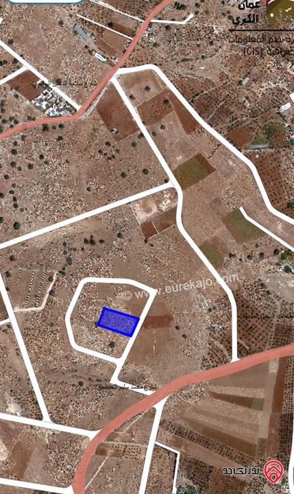 ارض مساحة 3 دونم و 547م للبيع من أراضي غرب عمان - منطقة عراق الامير 