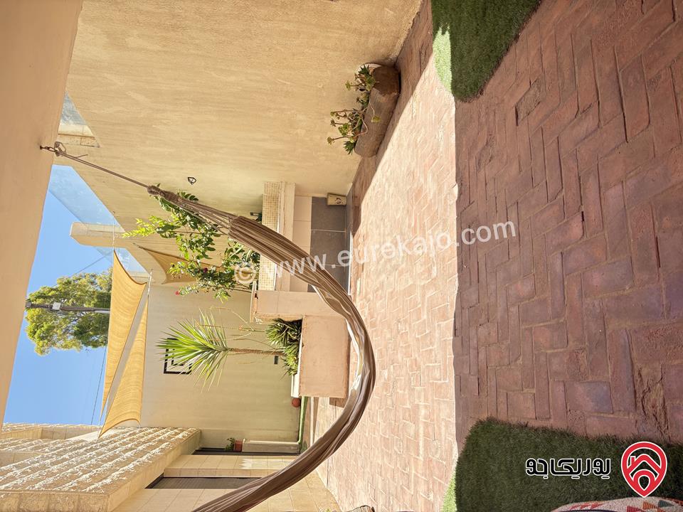 Furnished apartment 120 sqm with terrace 70 sqm For rent in Amman - Um Uthayna