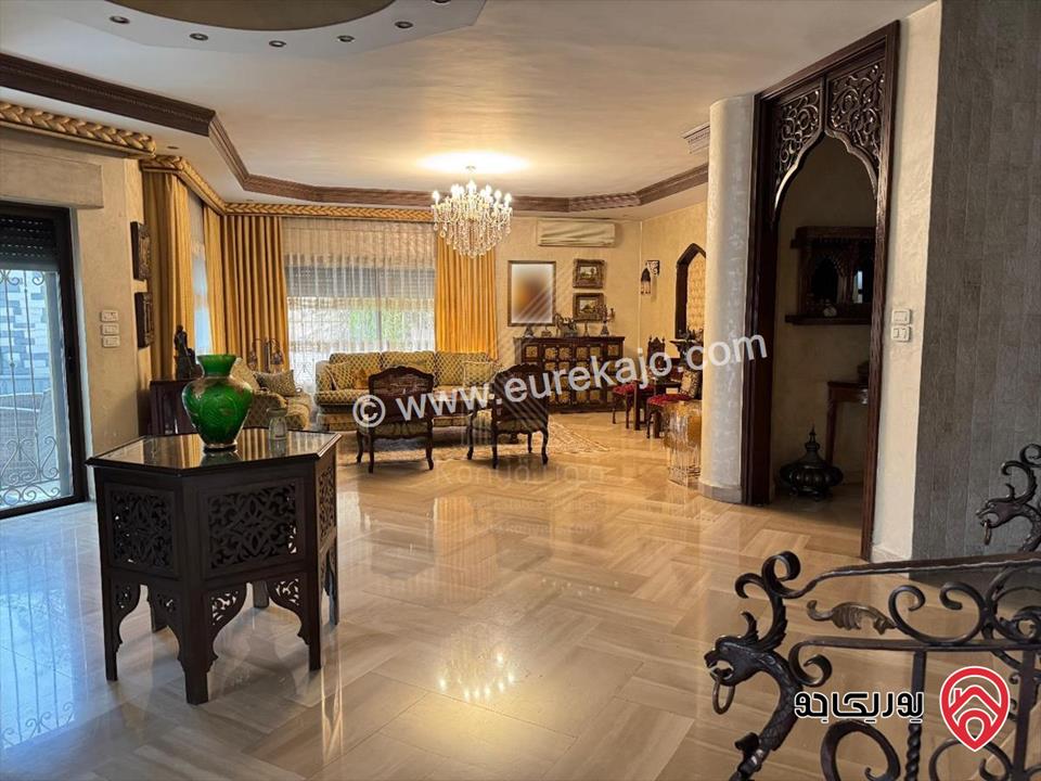 فيلا مستقلة مفروشة مساحة 661م على أرض 733م للبيع في عمان - عبدون
