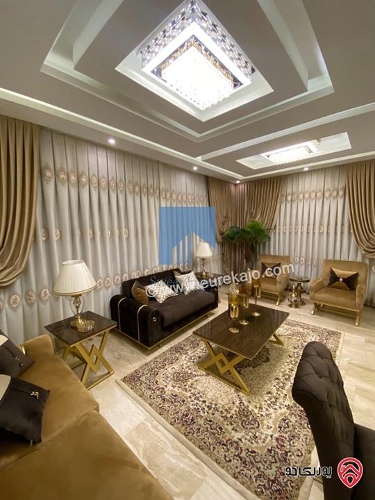 شقة فاخرة للبيع في عمان - خلدا - العوجانية طابق ثالث 190م تشطيب سوبر ديلوكس