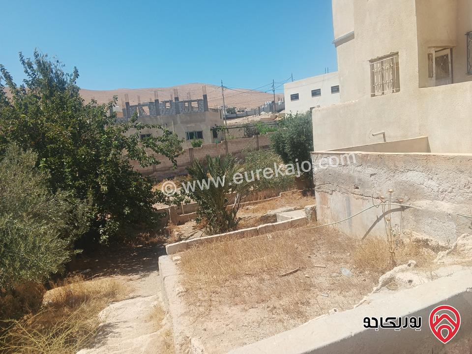 قطعتي أرض مجاورتين مساحة 892م بقوشان مستقل لكل واحدة مقام بيت طابقين مساحة 100 متر للبيع في الزرقاء - ابو الزيغان