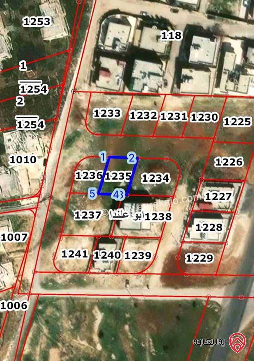 قطعة ارض مساحة 310م للبيع في عمان - ابو علندا الطبقة الشرقية