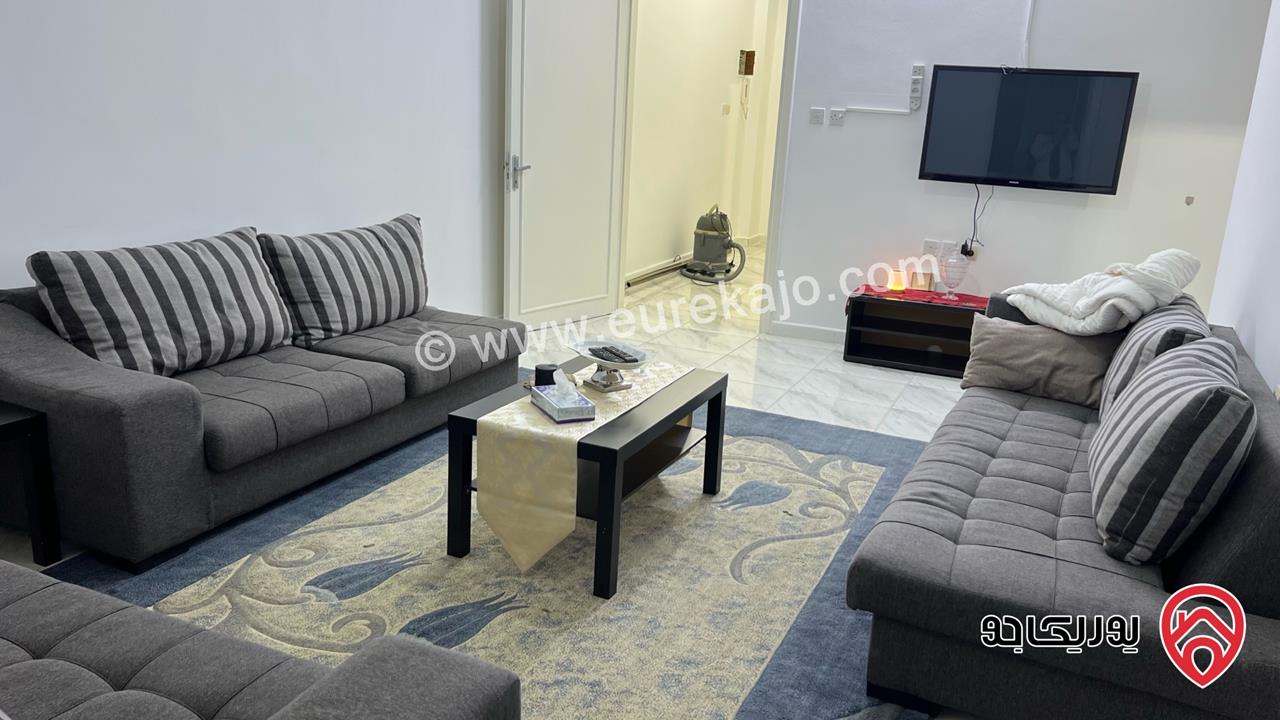 Furnished apartments for rent // شقة مفروشه للايجار في اربد - الحي الجنوبي مساحة 125م 