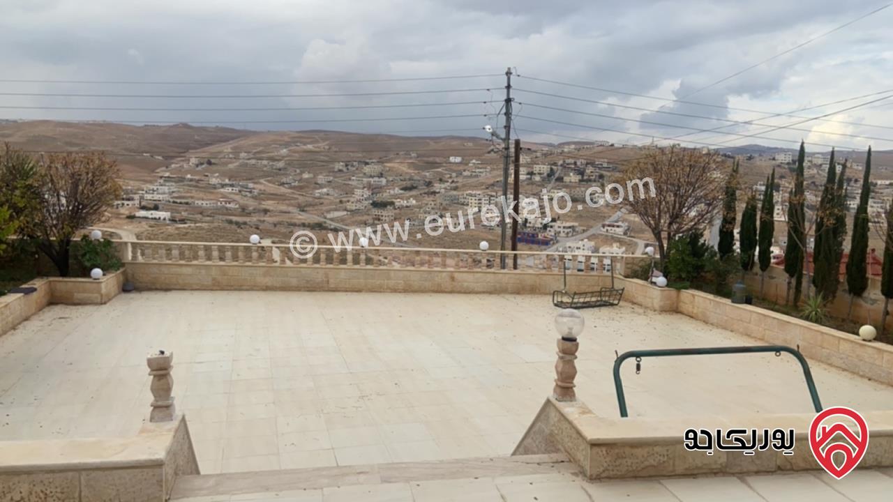 فيلا مساحة 500م على ارض 1 دونم للبيع في الزرقاء – ضاحية المدينة المنورة