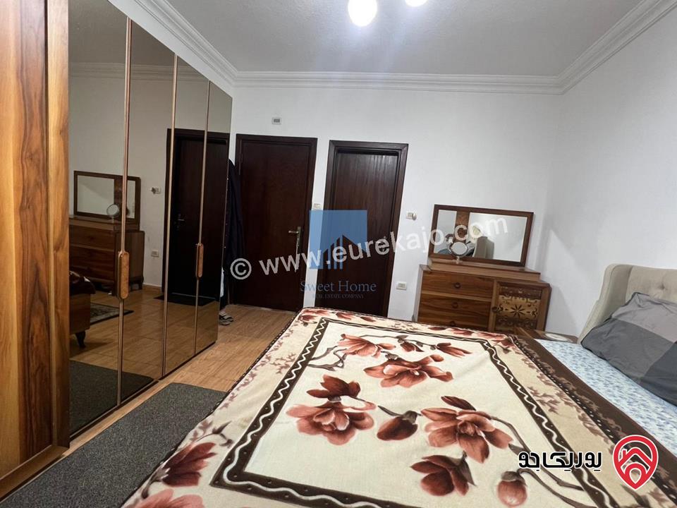 شقة فاخرة للبيع في عمان - الرابية طابق ارضي معلق 127م تشطيب سوبر ديلوكس بسعر مغري