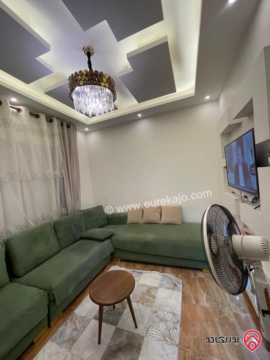 شقة شبه أرضي مساحة 105م للبيع في عمان - طبربور مقابل مستشفى حمزة 