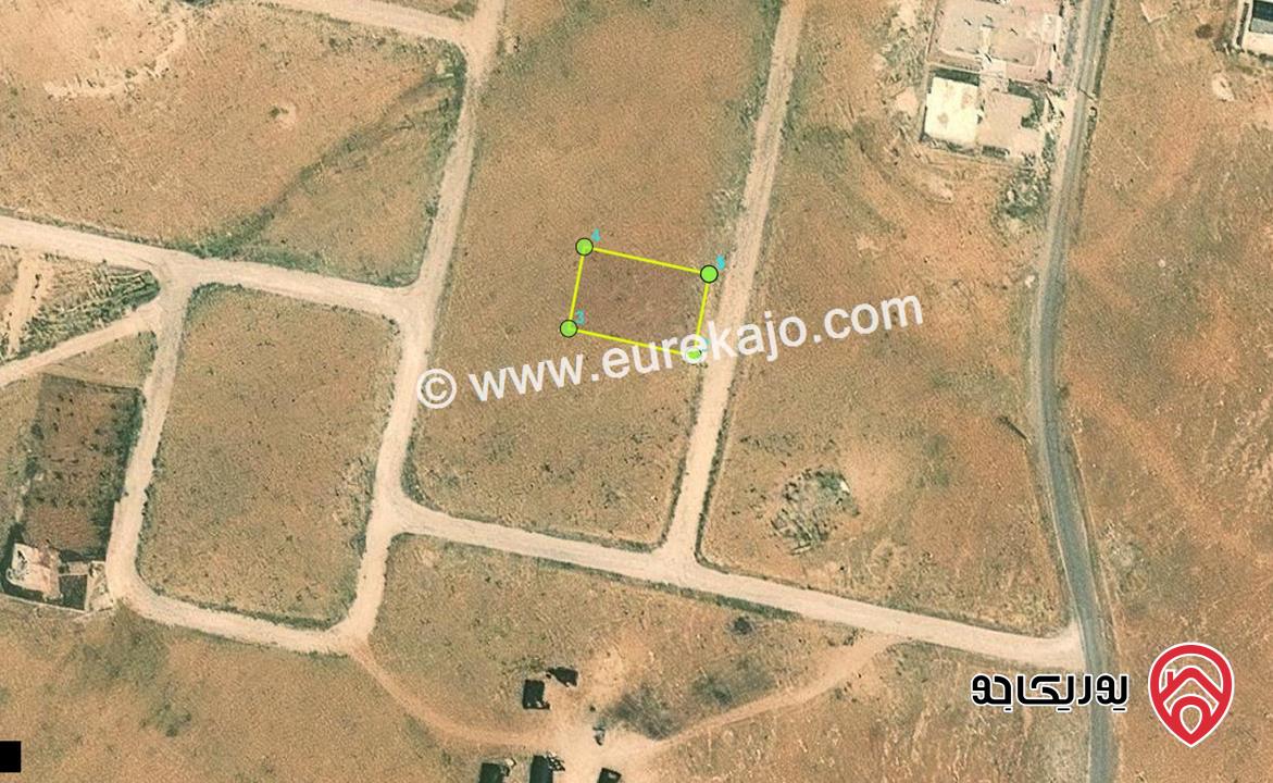 ارض مساحة 619م للبيع من اراضي جنوب عمان اللبن - دبوس