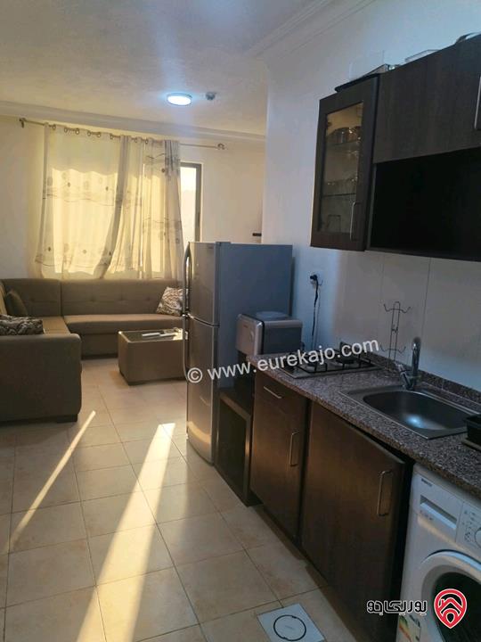 استوديو 45م للإيجار الشهري مفروش في عمان - الجاردنز