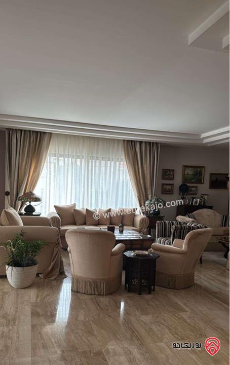 Luxury furnished apartment of 306 SQM for sale in Amman - Abdoun