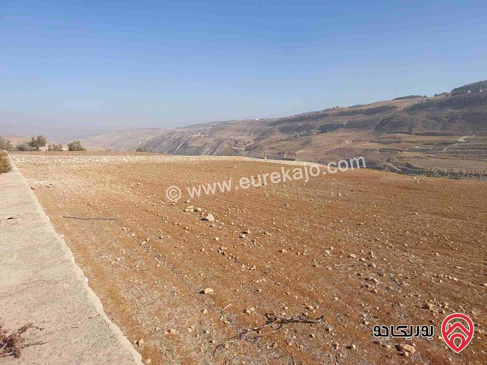 قطعة أرض مساحة 6 دونم و 575م للبيع في السلط / الرميمين