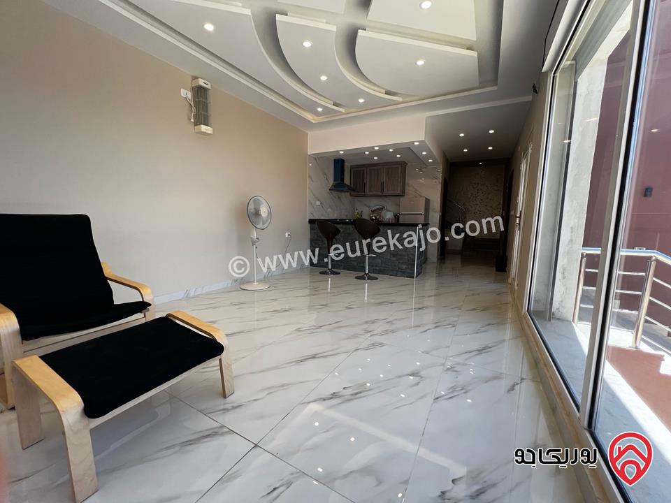 شاليه مساحة الأرض 650م والبناء 120م للبيع في جرش - عنيبه خلف جامعة جرش
