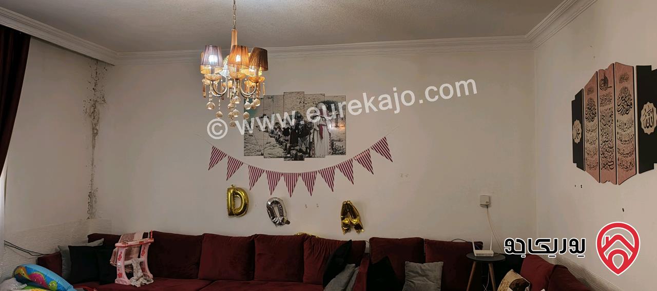 شقة شبه ارضية مساحة 90م للبيع في عمان - ضاحية الأمير حسن