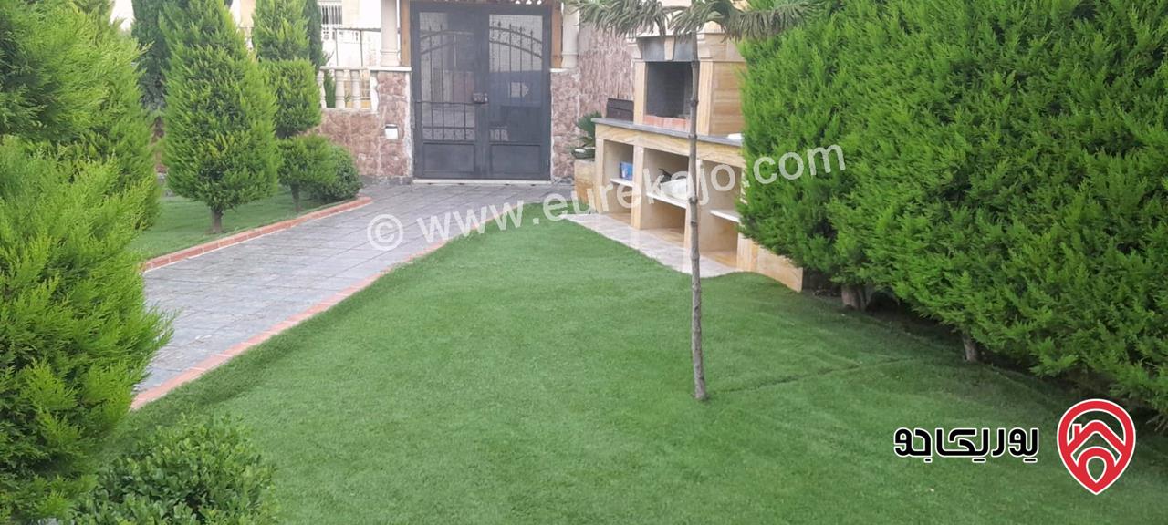 فيلا فاخرة مساحة الارض 829م ومساحة البناء 508م للبيع في عمان - طبربور