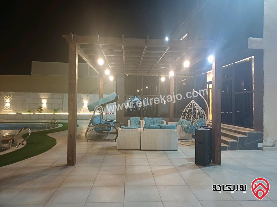 شاليهات المرج للايجار اليومي في اربد - جحفية