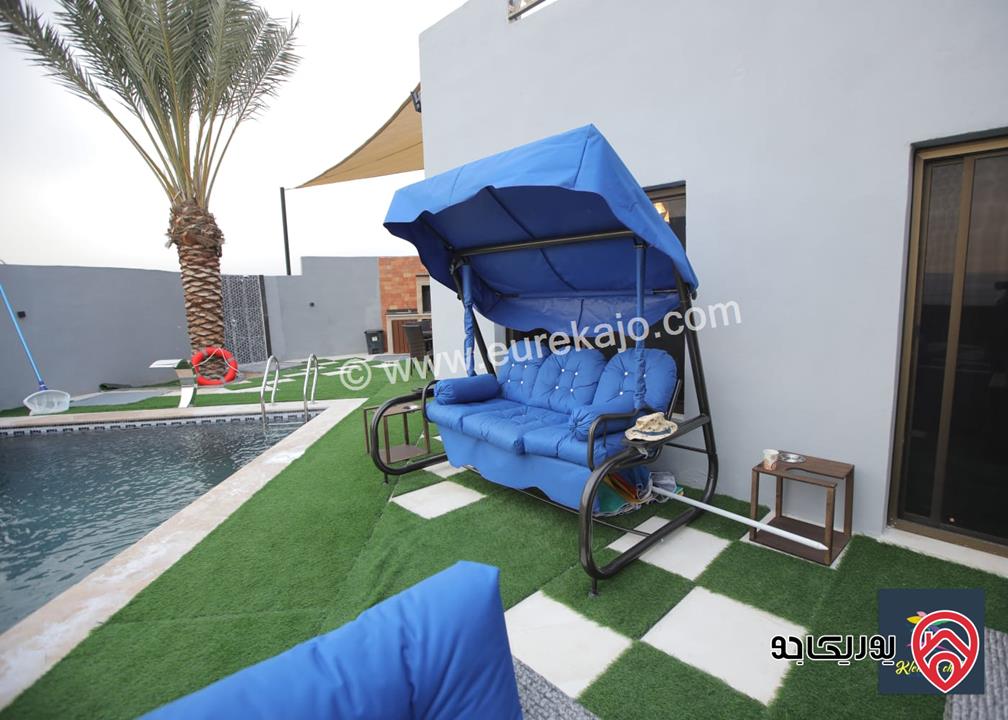 شالية مفروش حديث للبيع في الشونة الجنوبية – منطقة الكرامة