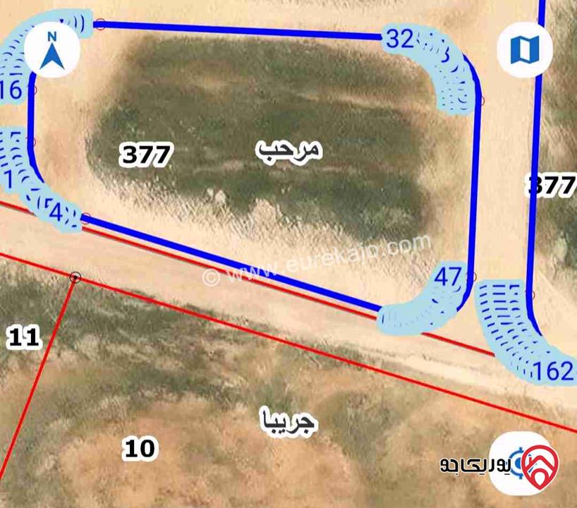 قطعة أرض مساحة 500م للبيع في الزرقاء منطقة مرحب بلدية بيرين