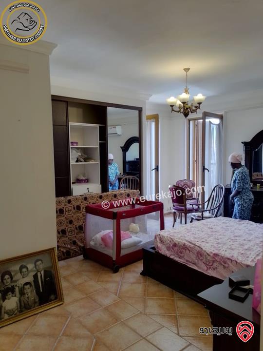 شقة طابقية فاخرة للبيع في خلدا - العوجانية  - قرب مدارس المعارف طابق ثالث 340م تشطيب سوبر ديلوكس