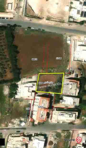 قطعة ارض مساحة 950م للبيع في عمان - الظهير