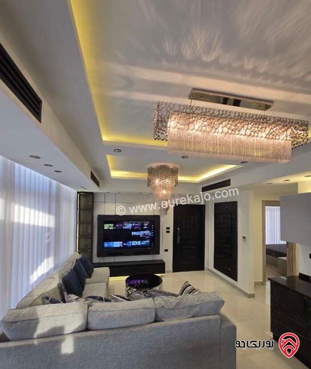 رووف فاخر مساحة 150م للايجار مفروش في عمان - عبدون