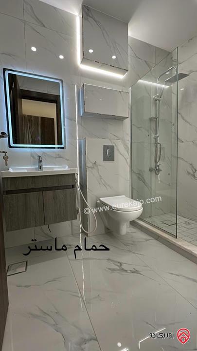 شقة شبه أرضية مساحة 200م للبيع في عمان - مرج الحمام