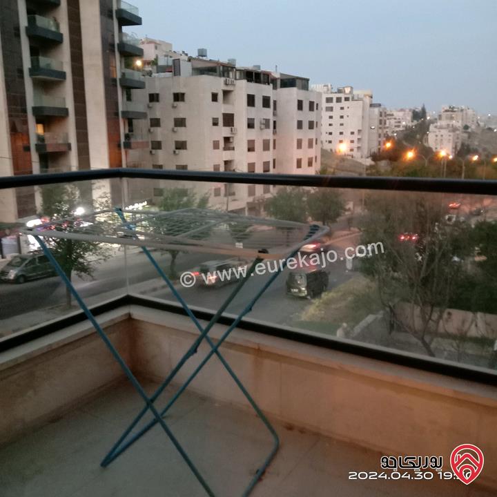 شقة مساحة 115م طابق ثاني للايجار مفروشة في عمان - عبدون
