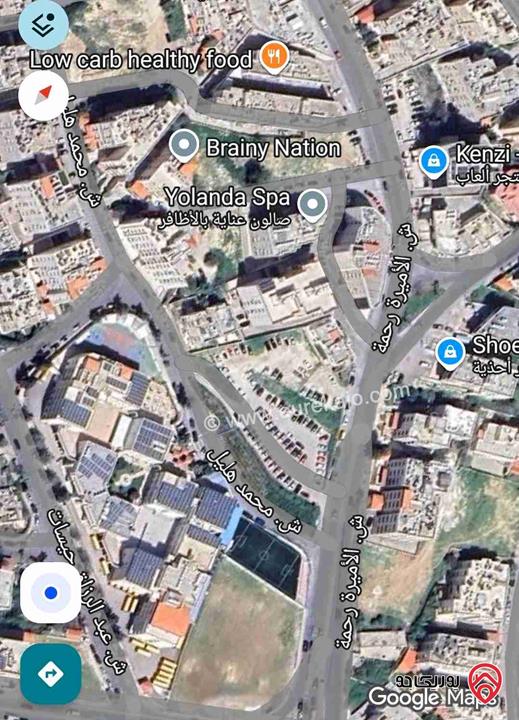 ارض تجاري محلي مساحة 960م للبيع في عمان - خلدا قرب الدر المنثور