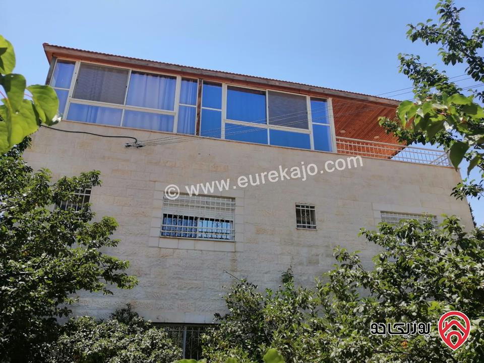 منزل مستقل طابقين وروف مساحة 750م على أرض 1000م للبيع في عمان - منطقة حسبان