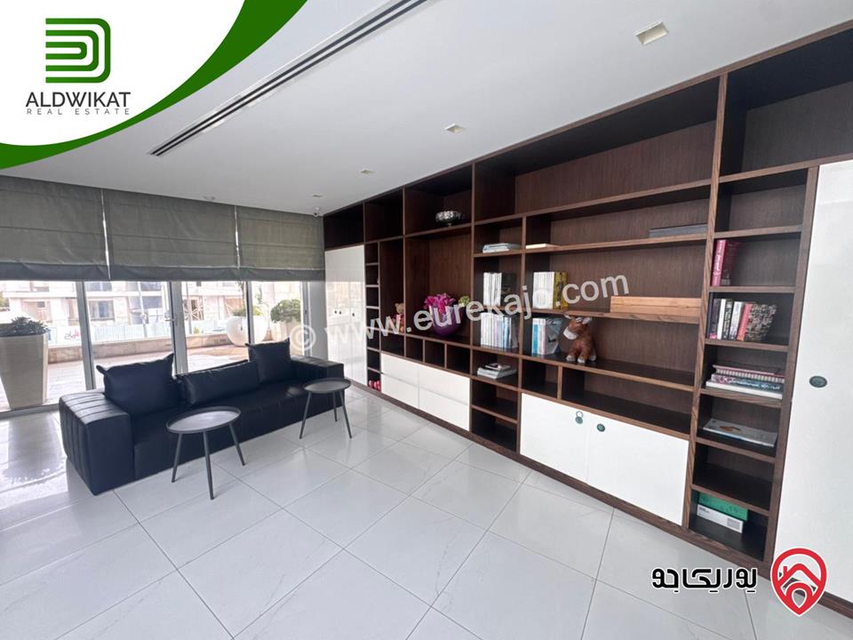 فيلا فاخره مفروشه مستقلة للبيع في عمان - دابوق مساحة البناء 800م ، الارض 770م ، الحديقة 200م والترس 200م