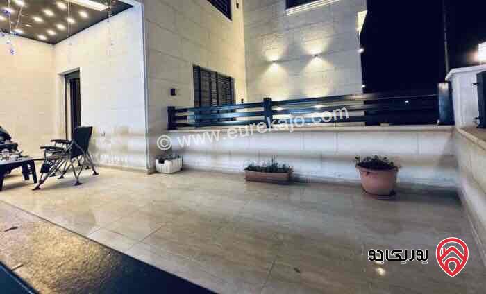 شقة طابق ارضي معلق مساحة 150م مع ترس 40م للايجار في عمان - البنيات 