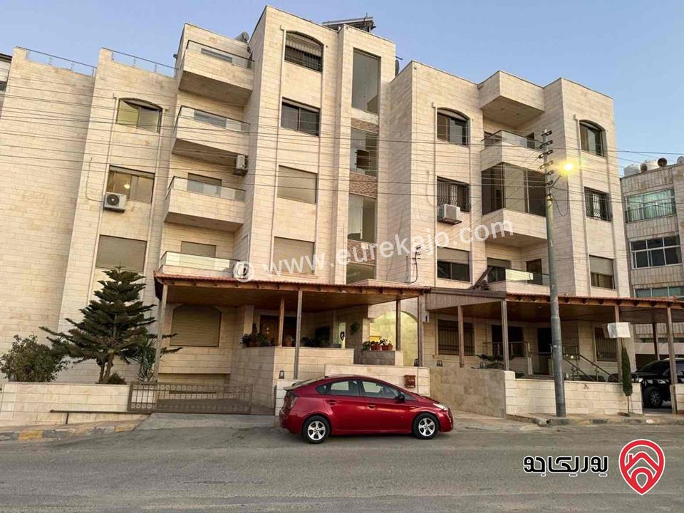 شقة ارضية مساحة 189م داخلي و 100م خارجي للإيجار في عمان - مرج الحمام 