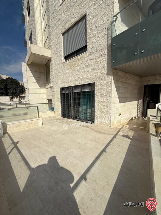 شقة ارضية مفروشة مساحة 120م للايجار في عمان - دير غبار 