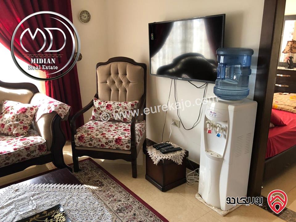 شقق و استديوهات مفروشة للايجار في عمان - ام السماق مساحة 60م تشطيبات و فرش سوبر ديلوكس باسعار مميزة