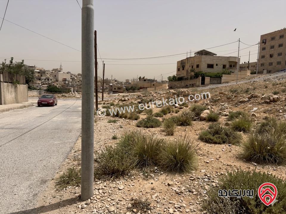 أرض مساحة 1 دونم (شبه جزيرة على 3 شوارع) للبيع في الرصيفة من المالك مباشرة