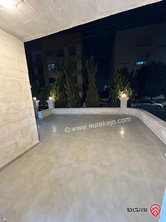 شقة ارضية جديدة مساحة 222م + 250م حديقة + كراج خاص - مثل شبه فيلا - شفا بدران حي ذهيبة 