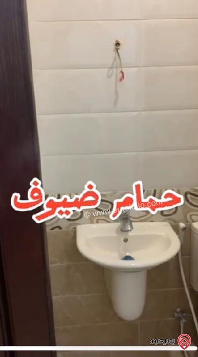 شقة تسوية مساتحة 119م مع حديقة مطلة 55م للبيع في عمان - ضاحية الأقصى جديدة لم تسكن