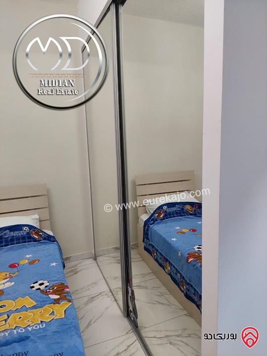 شقة مفروشة للايجار في عمان - الشميساني مساحة 165م طابق اول تشطيبات وفرش سوبر ديلوكس