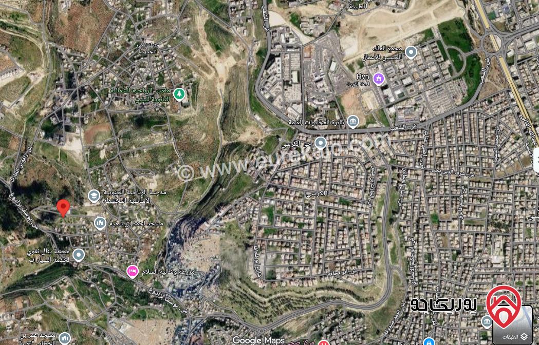 قطعة أرض استثمارية مميزة مساحة 600م للبيع من أراضي غرب عمان - قرية بلال - حوض الرباحية الجنوبية