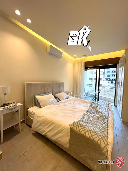 شقة مفروشة طابق ثاني مساحة 190م للإيجار في عمان - خلدا