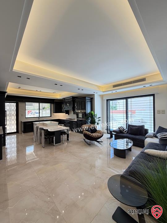 Ground Floor Apartment 240 Sqm with Private Garden 300 Sqm for rent in Amman - Abdoun
