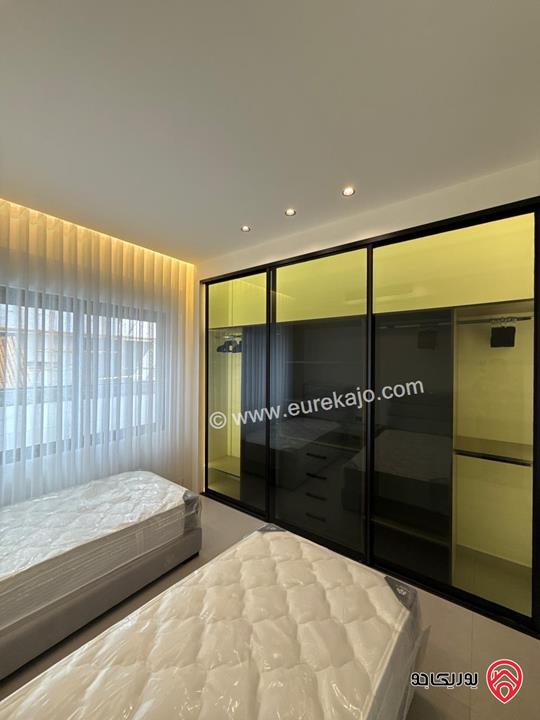 Fully furnished luxury ground floor apartment 100 Sqm for rent in Amman – North Abdoun