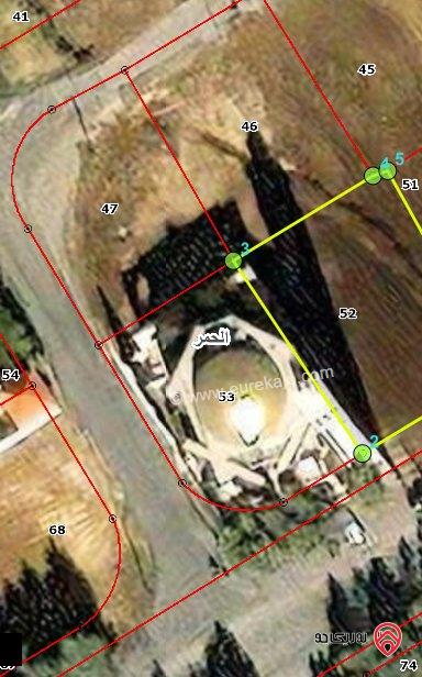 قطعة ارض مساحة 930م للبيع في عمان - الحمر حوض الاميرة عالية