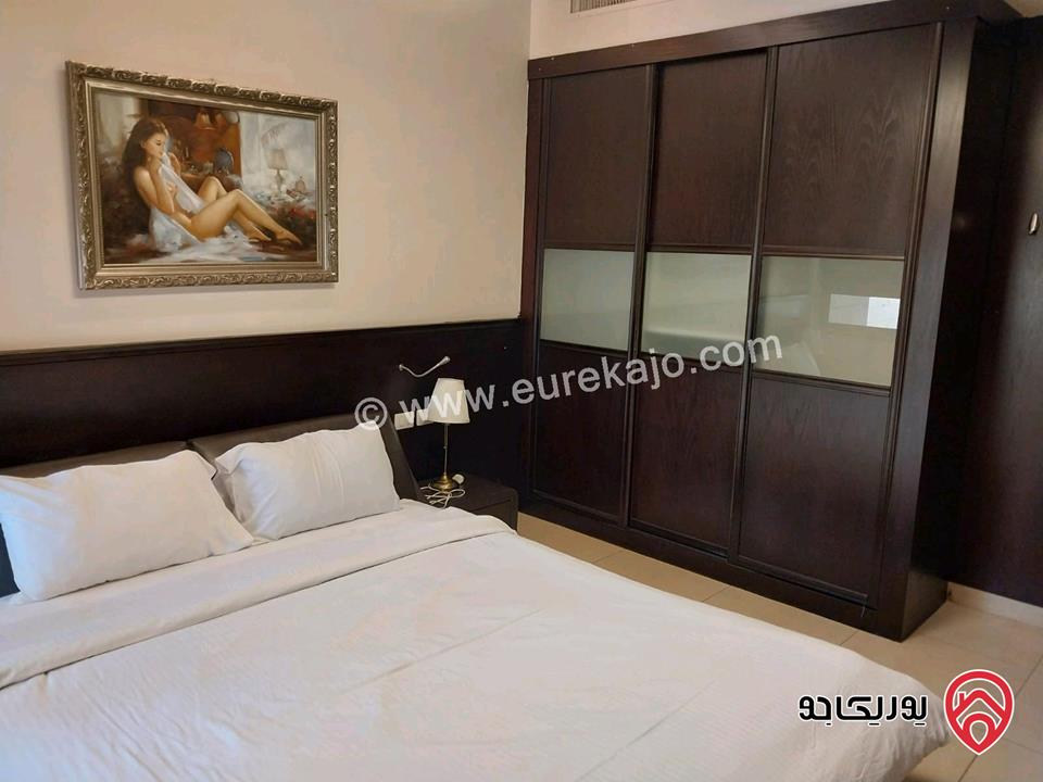 شقة مفروشة مساحة 120م مع مسبح للإيجار في عمان - عبدون 