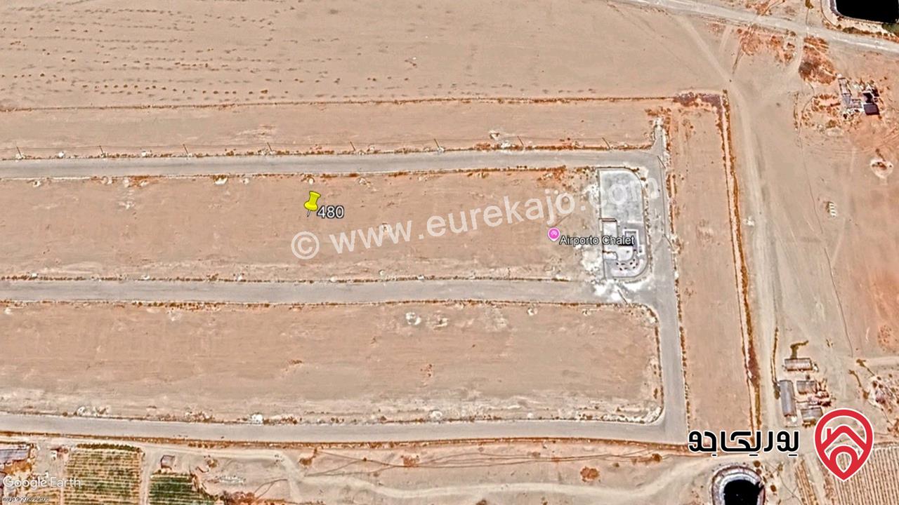 قطعة ارض مساحة 500م للبيع في عمان - الجيزة السكة الشمالي مشروع ربوة المطار
