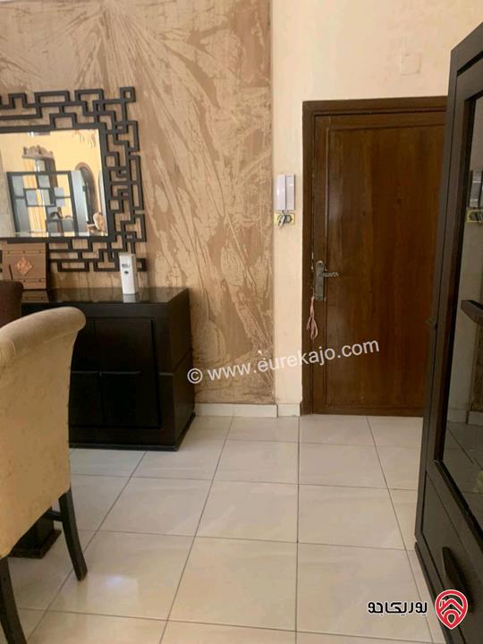 شقة طابق ارضى معلقة مساحة 185م للايجار مفروشة في عمان - ضاحية الرشيد